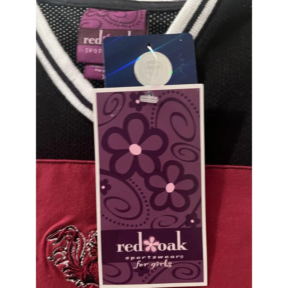 Red Oak Girls XS Cheer Skirt Set USC South Carolina Gamecocks Top & Skirt